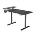 Električna dvižna miza Ultradesk Highlander, črna