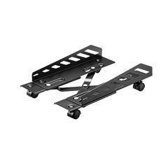 Talni nosilec za računalnik UltraDesk Critter, kovinski, na kolesih