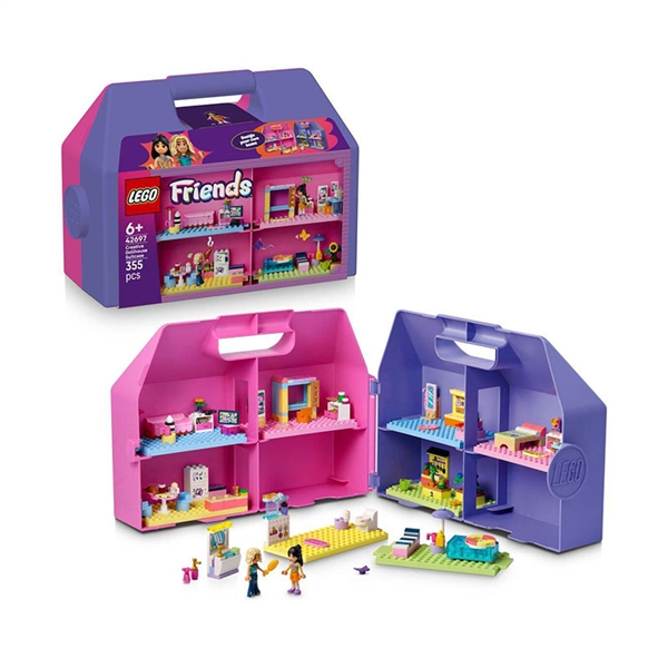 LEGO Friends: Ustvarjalni kovček s hišico za punčke