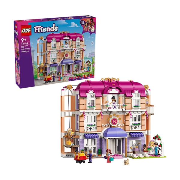 LEGO Friends: Grand hotel v Heartlake Cityju