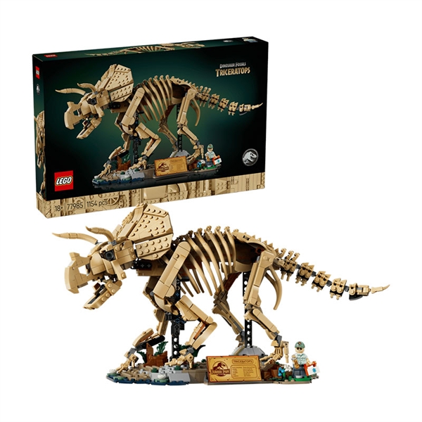 LEGO Jurassic World: Dinozavrski fosili: triceratops