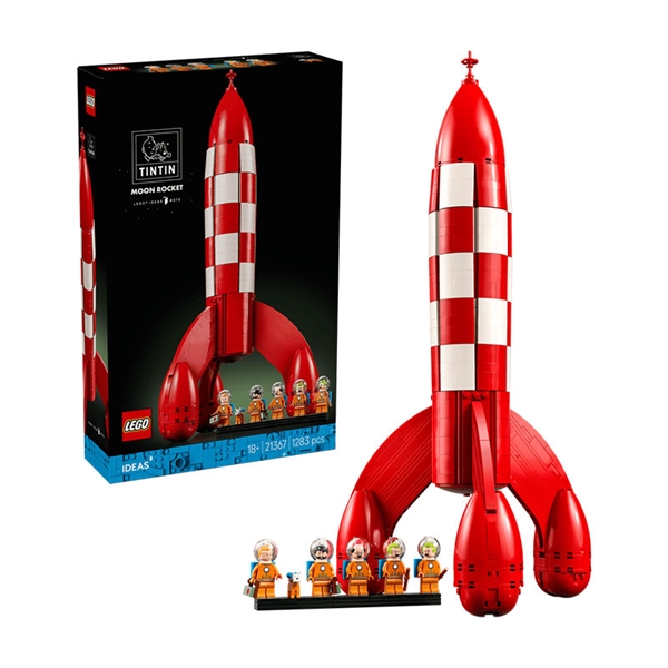 LEGO Ideas: Tintin® Lunarna raketa