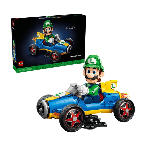 LEGO Super Mario: Mario Kart™ – Luigi in Mach 8