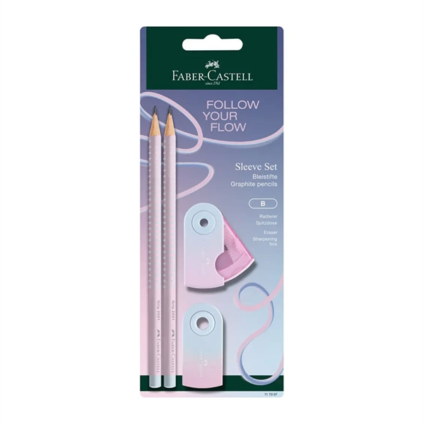 Set Faber-Castell Grip Sleeve Blushing Sky (4-delni)