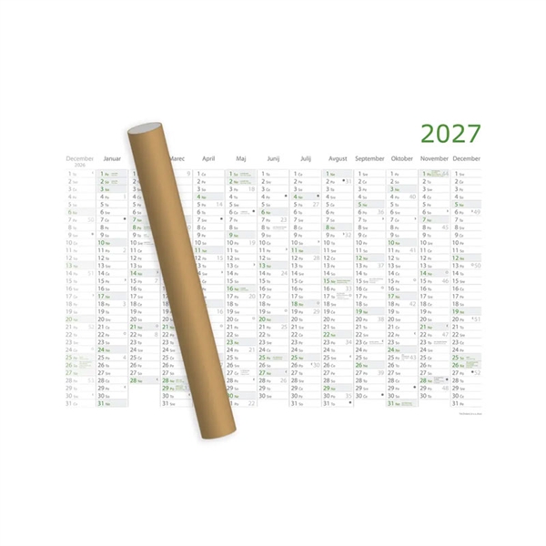Stenski koledar - planer 2026, 10 kosov