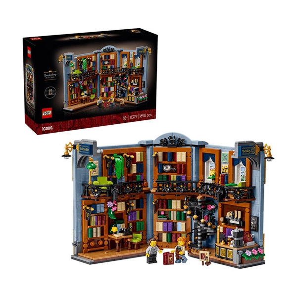 LEGO Icons: Knjigarna: Knjižna niša
