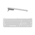 Tipkovnica Logitech Signature Slim K950, SLO gravura, brezžična, bela