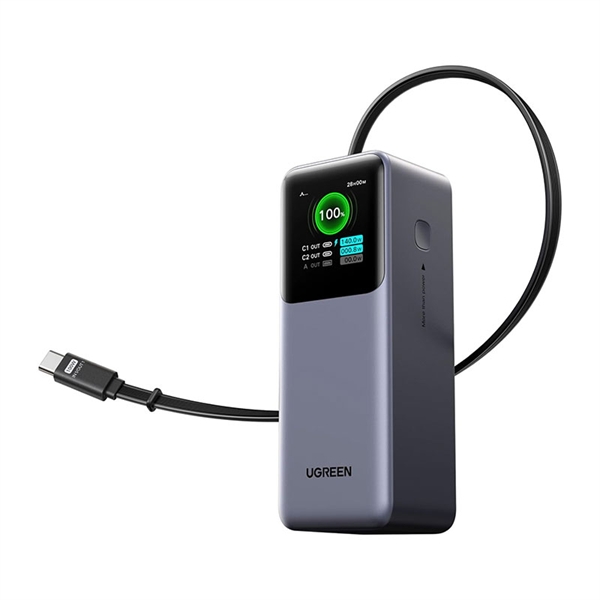 Prenosna baterija (powerbank) Ugreen Nexode 165W, 20.000 mAh