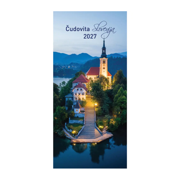 Stenski koledar 2027, Čudovita Slovenija