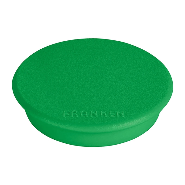 Magnet Franken, fi-24 mm, zelen, 10 kosov