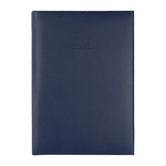 Dnevnik B5 2027, z datumi, moder