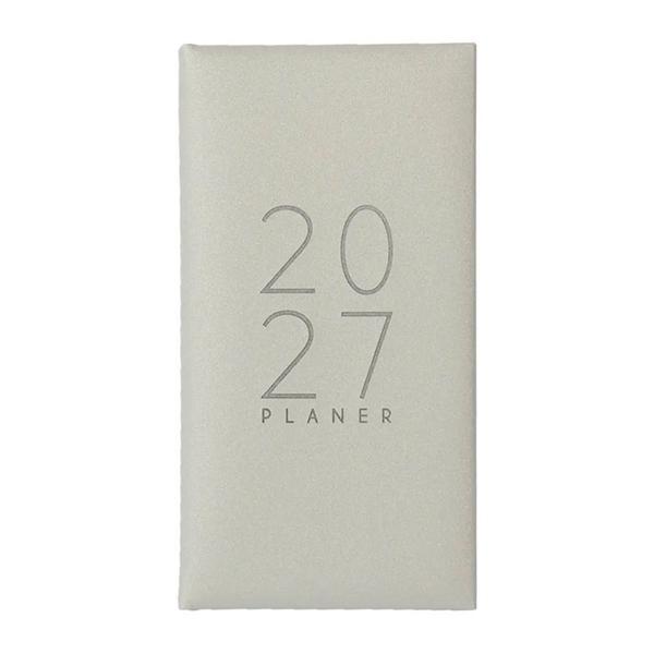 Planer Sparkle 2027, srebrn