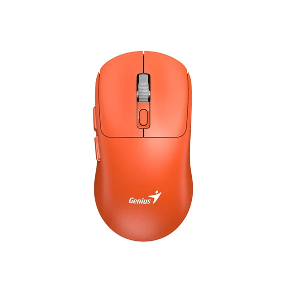 Miška Genius NX-8260S, brezžična, oranžna