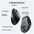 Ergonomska miška Ugreen MU101 Dual-mode, brezžična, črna
