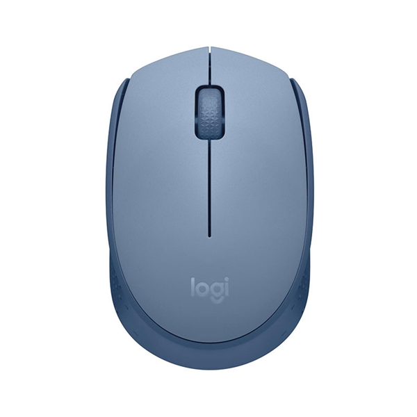 Miška Logitech M171 Wireless, brezžična, sivo modra